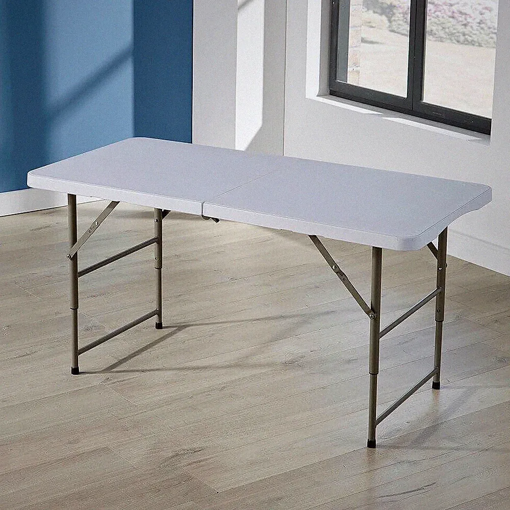 4 Fuß Klapptischbock Camping Party Picknick BBQ Stall Garten Indoor Outdoor