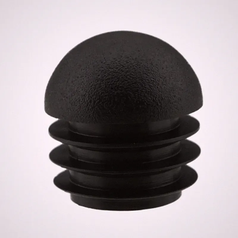 4 x Fussstopfen Ø 30mm schwarz Kugel Rohrstopfen Fusskappen Gartenstuhl Tisch