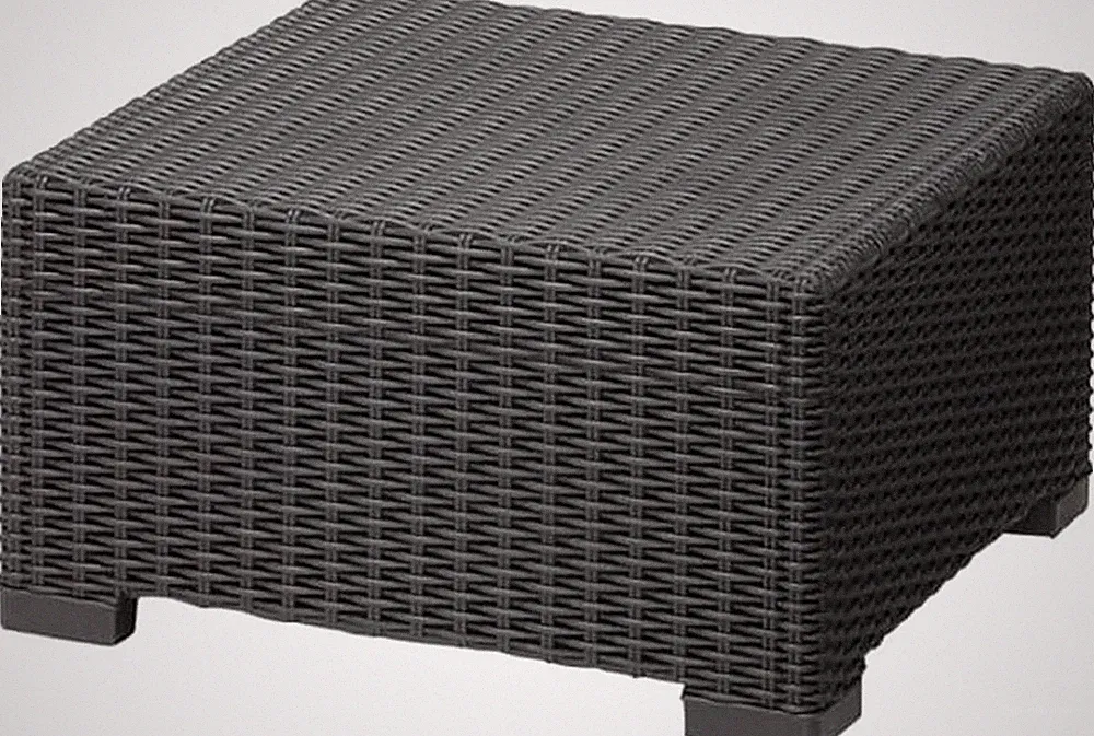 Allibert by Keter California Gartentisch Aus Kunststoff, Beistelltisch Für Garte