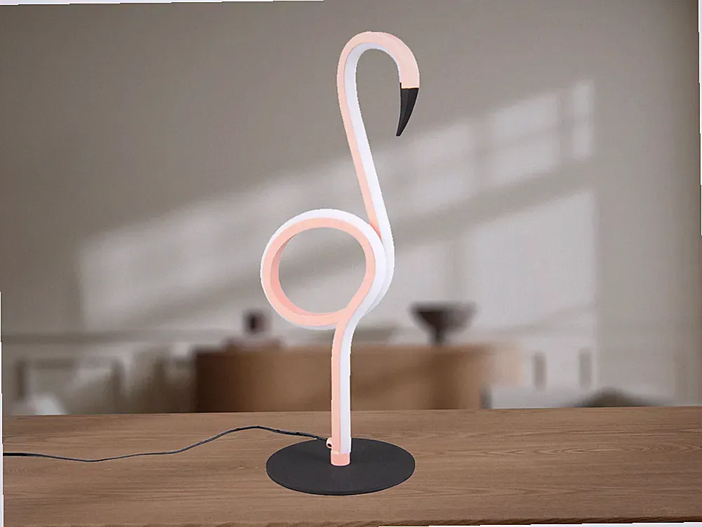 Ausgefallene schmale Deko Tischleuchten - Sideboard Kommoden & Nachttischlampen