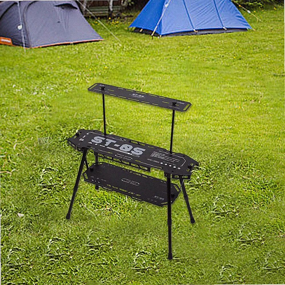 Ausziehbarer Igt-Kombinationstisch für Strandausflüge Bergsteigen Garten