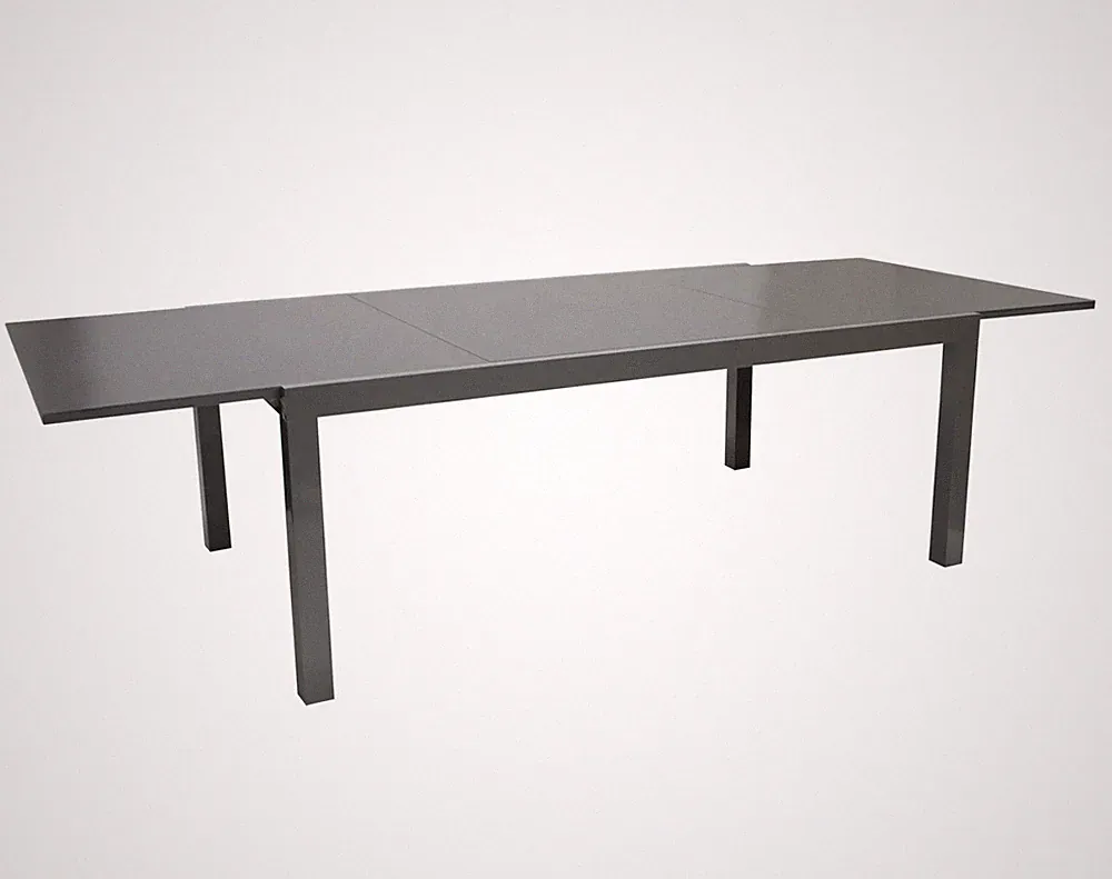 Ausziehtisch 180/240x100cm, Glasplatte