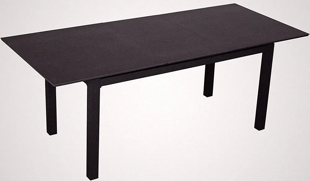 Ausziehtisch Tarifa 160/210 x 90cm dark grey Aluminium/Keramikplatte Gartentisch