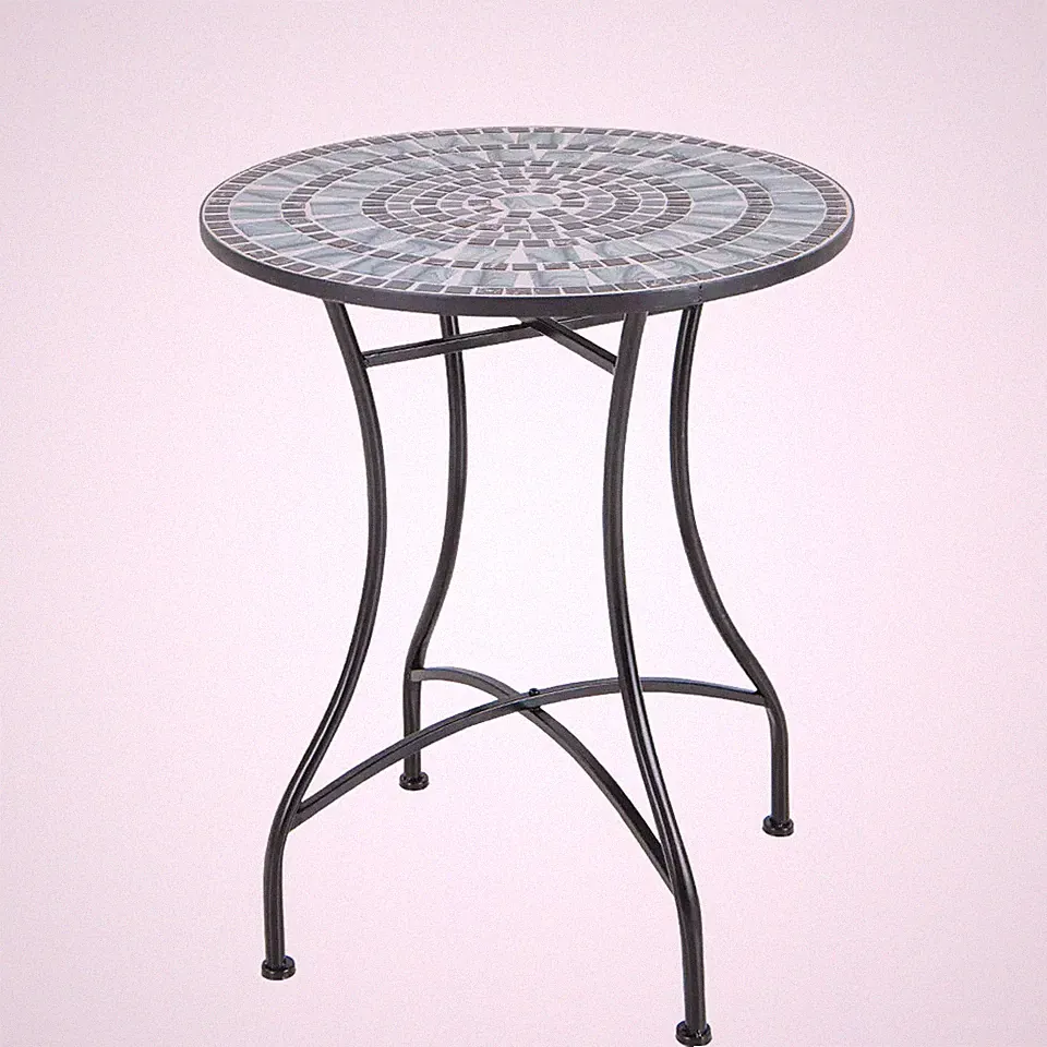 Balkonmöbel Gartentisch Klappstühlen Gartenstuhl Balkonset Bistroset Mosaik