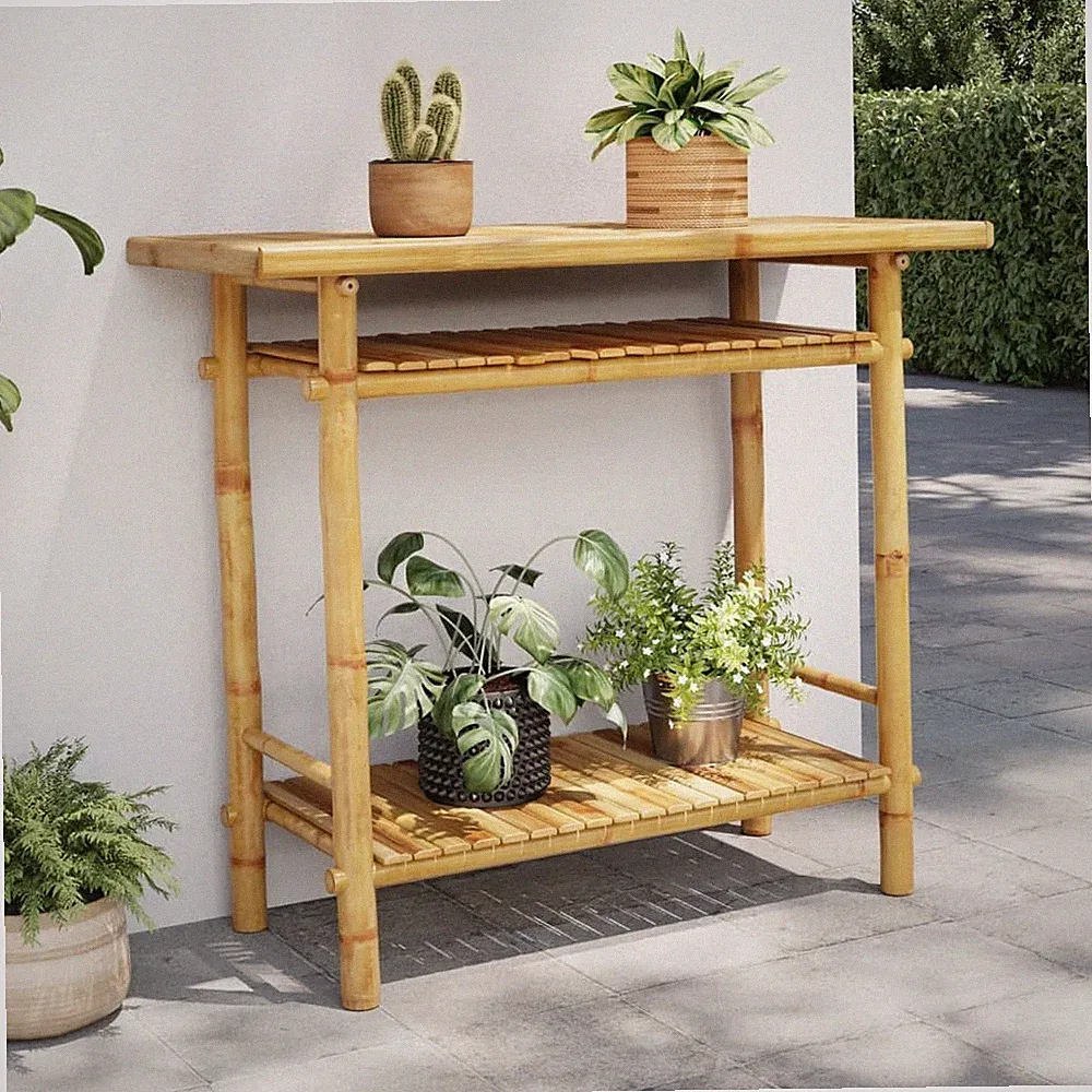 Balkontisch Gartentisch Tabletttisch Bambus Klapptisch Esstisch Konsolentisch
