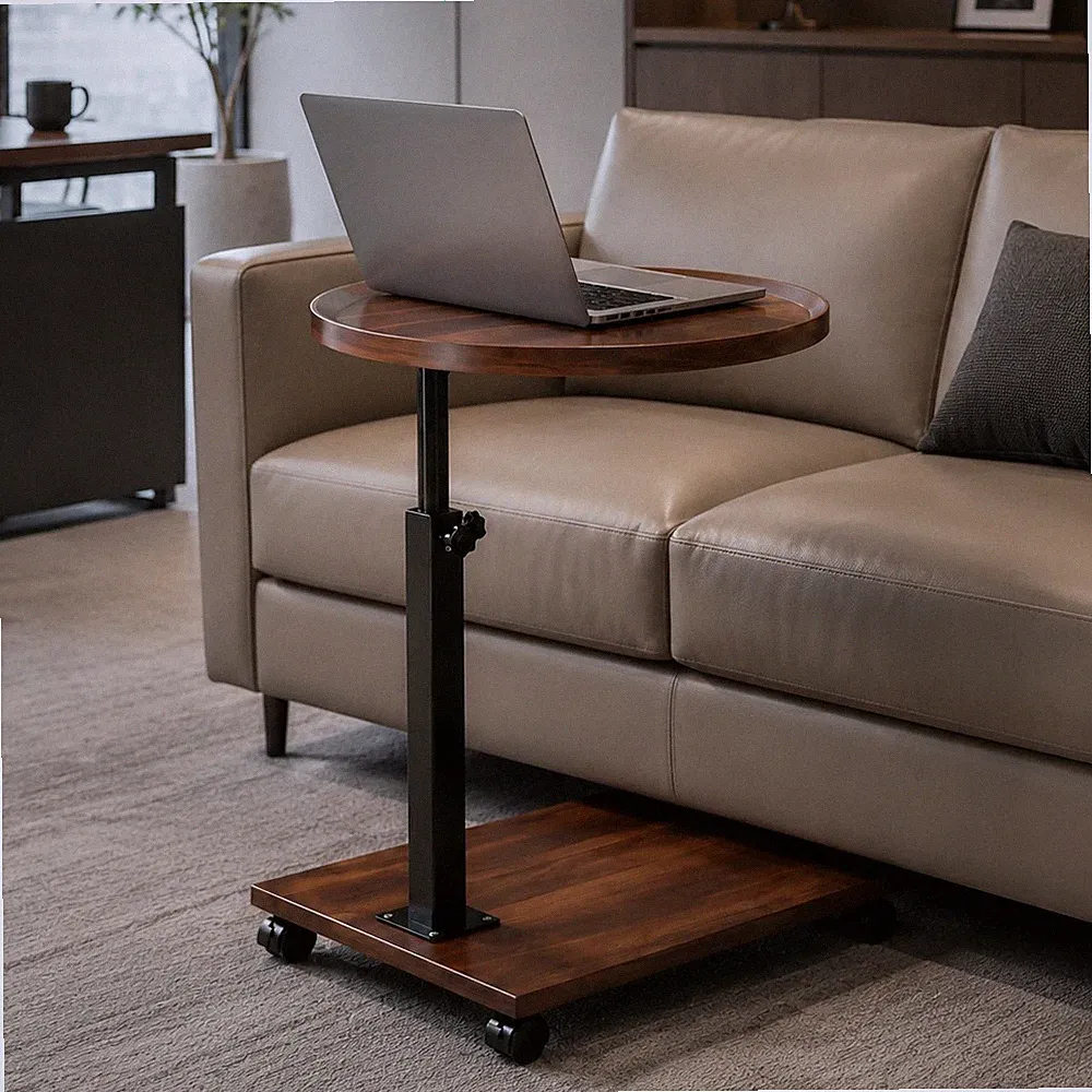 Beistelltisch Kaffeetisch Laptoptisch Couchtisch Sofatisch Nachttisch Weiß Holz
