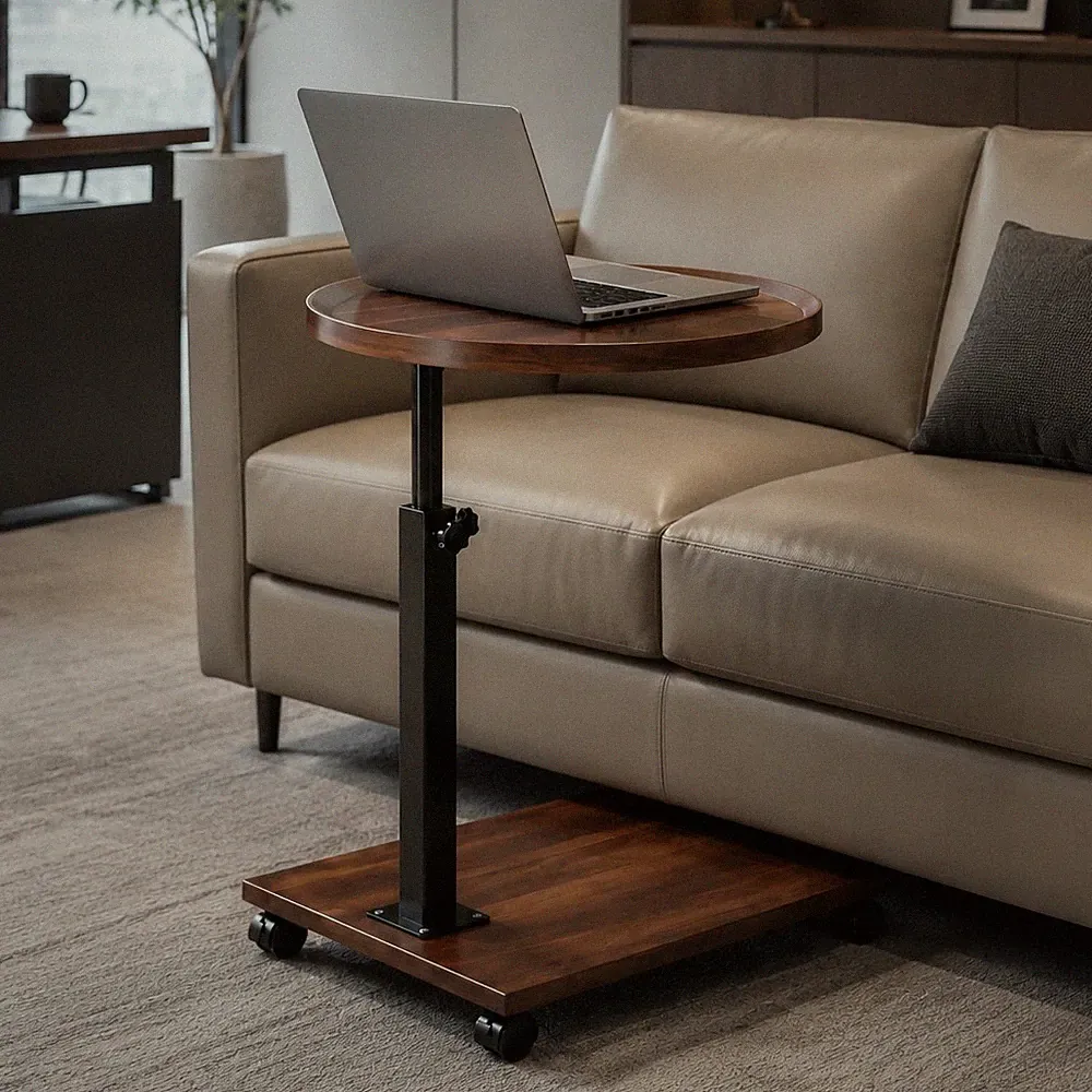 Beistelltisch Weiß Holz, Laptoptisch Couchtisch Sofatisch Nachttisch vielseitig