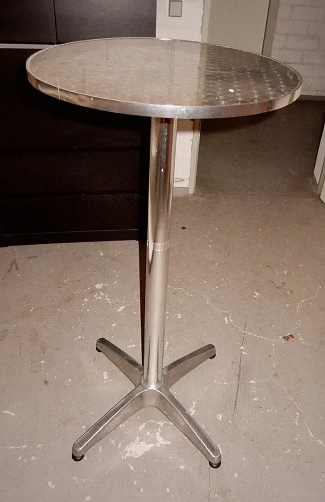 Bistrotisch zwei verschidene Höhen einstellbar, Klappbar Rund Garten CASARIA®