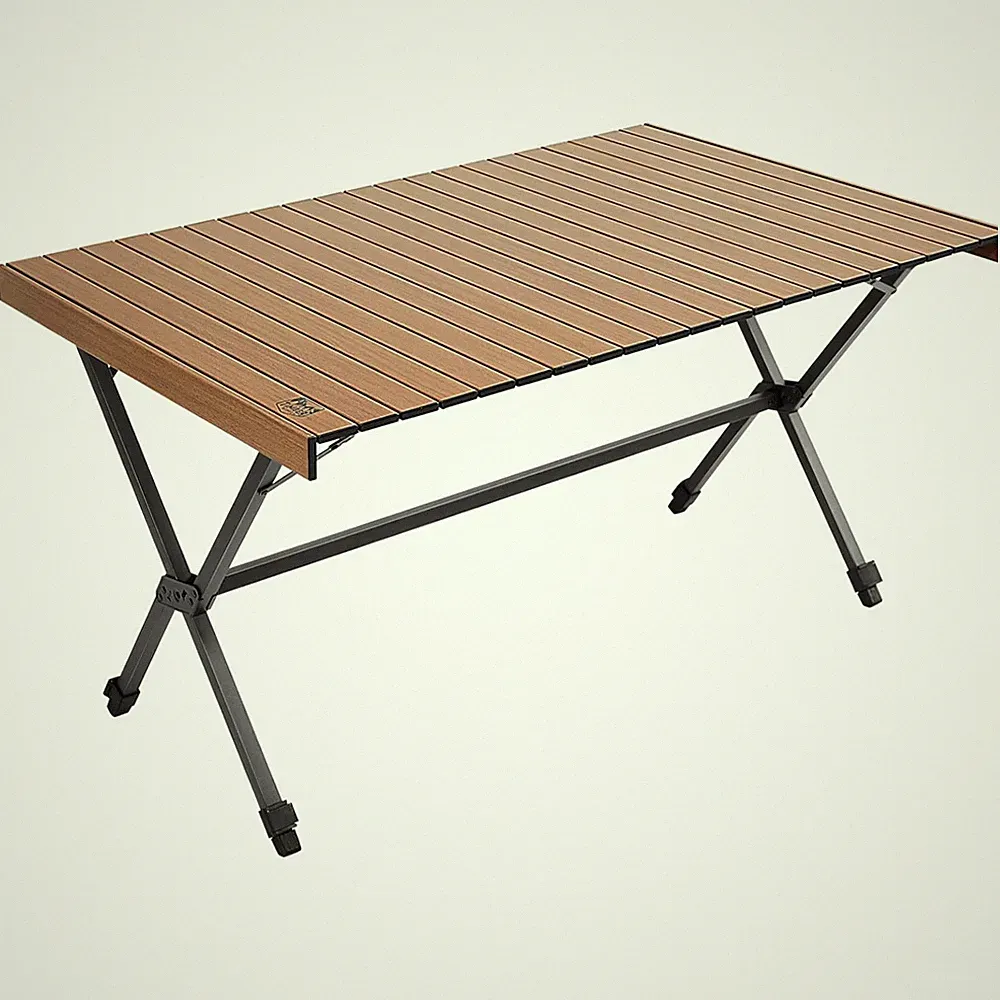 Camping Tisch klappbar 125x80cm Höhenverstellbar Gartentisch tragbar Outdoor
