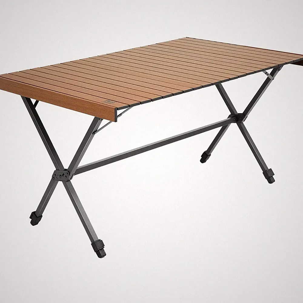 Camping Tisch Klappbar Groß XXL 125x80cm Höhenverstellbar Garten Camping