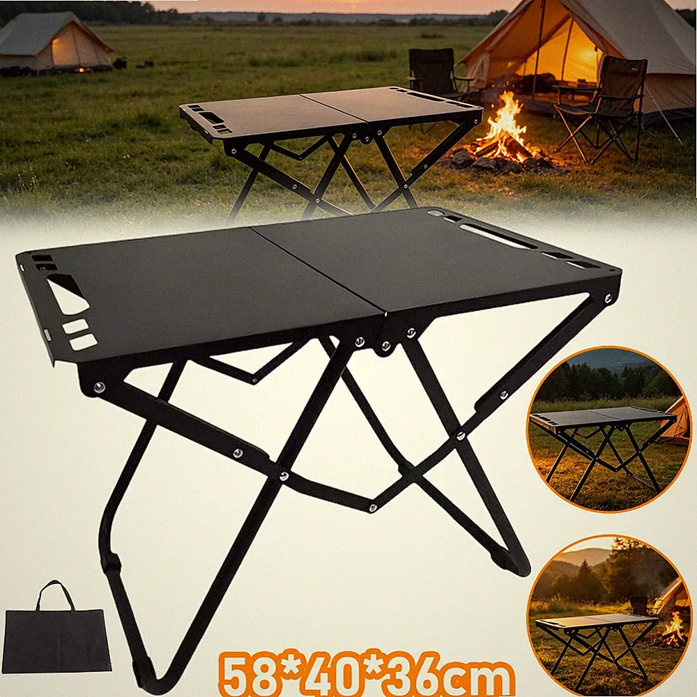 Campingtisch Beistelltisch Picknicktisch Leicht Klein Multifunktional Für Garten