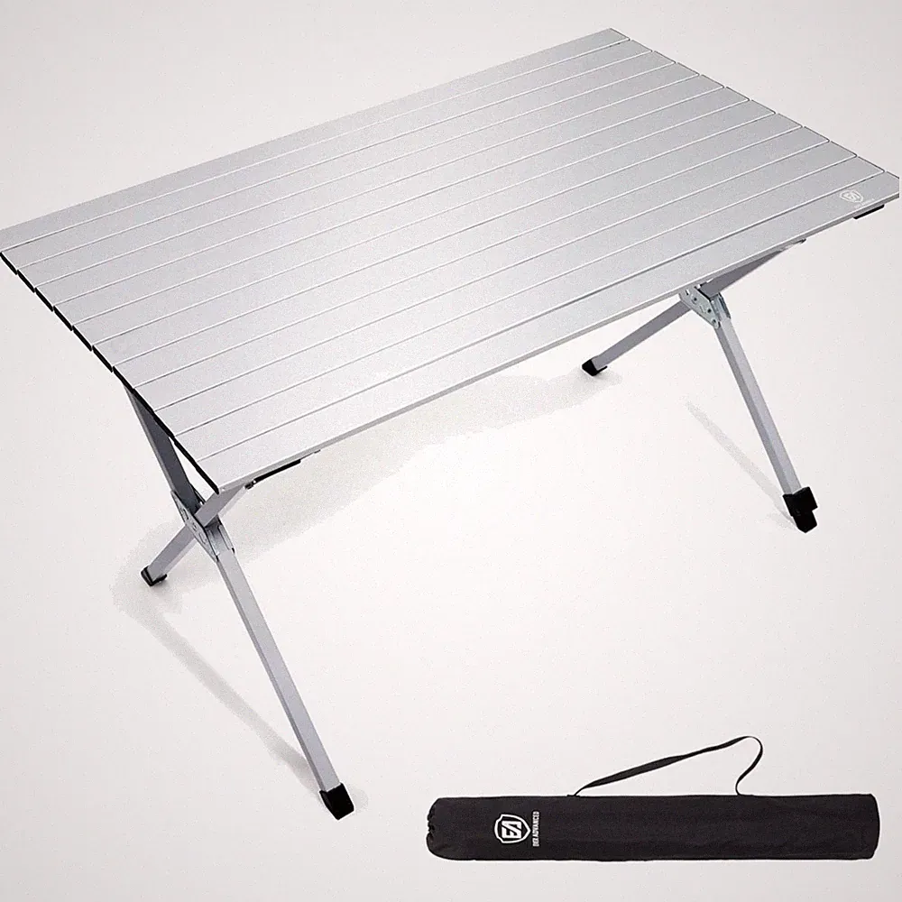Campingtisch Klappbar Aluminium 120X70CM Tragbar Garten Balkon Picknick