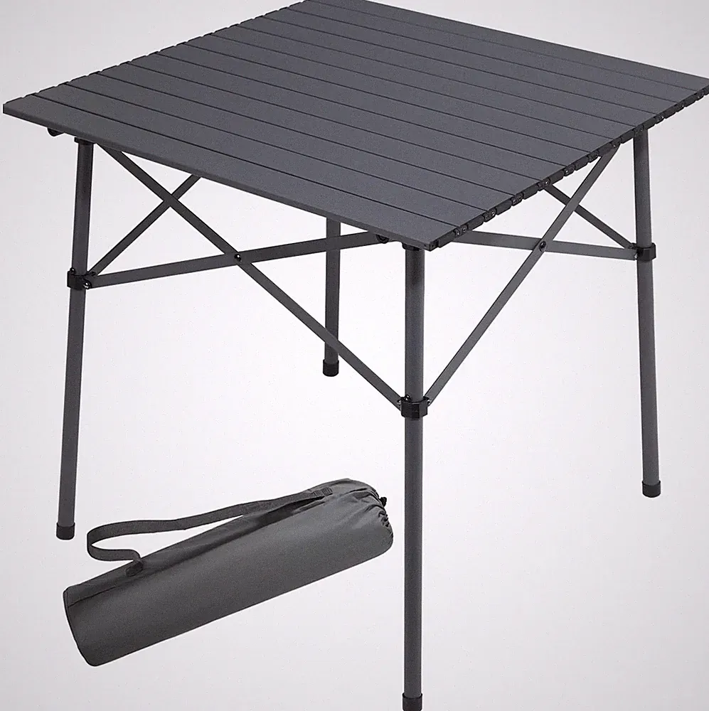 Campingtisch Klappbar Aluminium 80kg Faltbar Mit Tragetasche Picknick Garten
