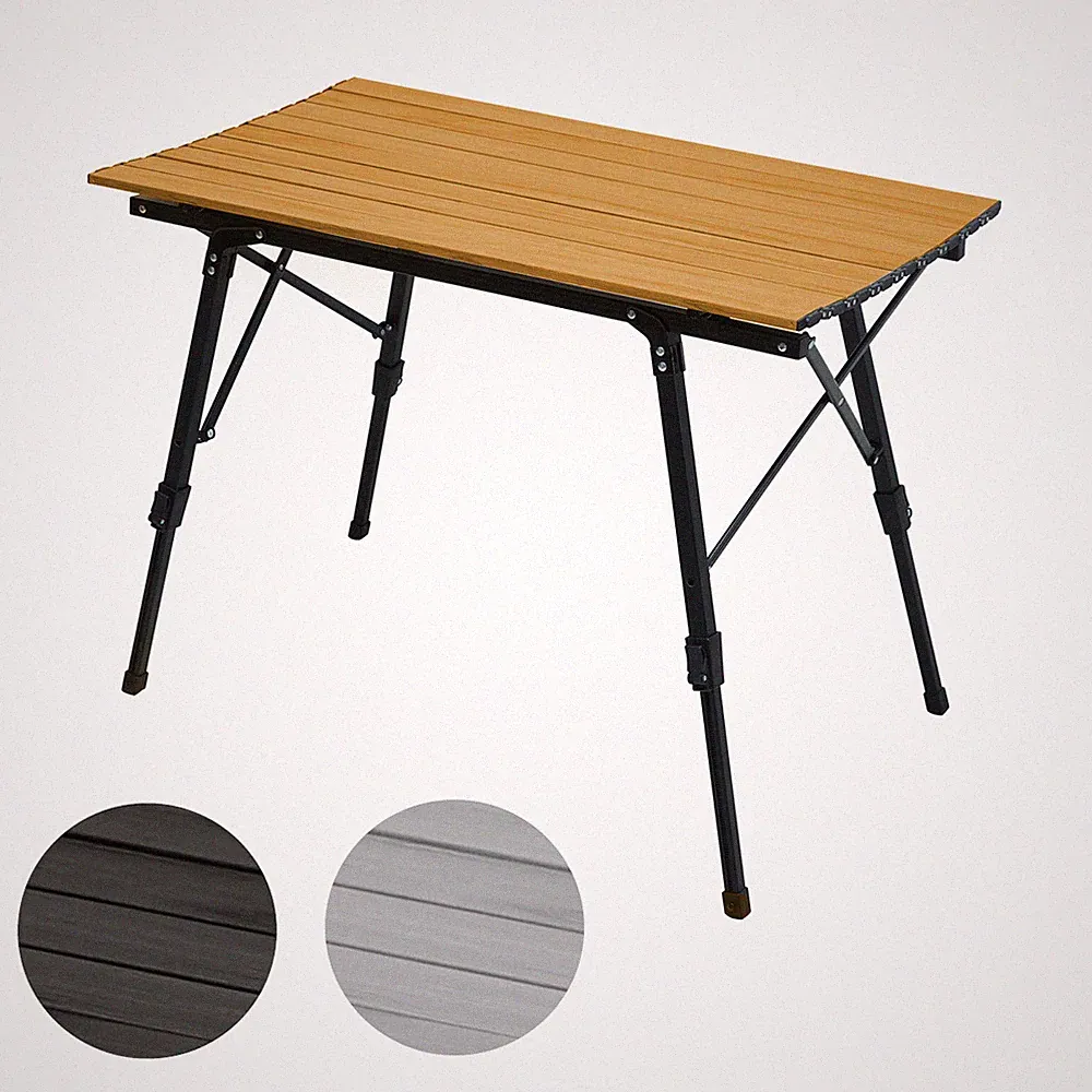 Campingtisch klappbar Falttisch höhenverstellbar Aluminium JAWINIO