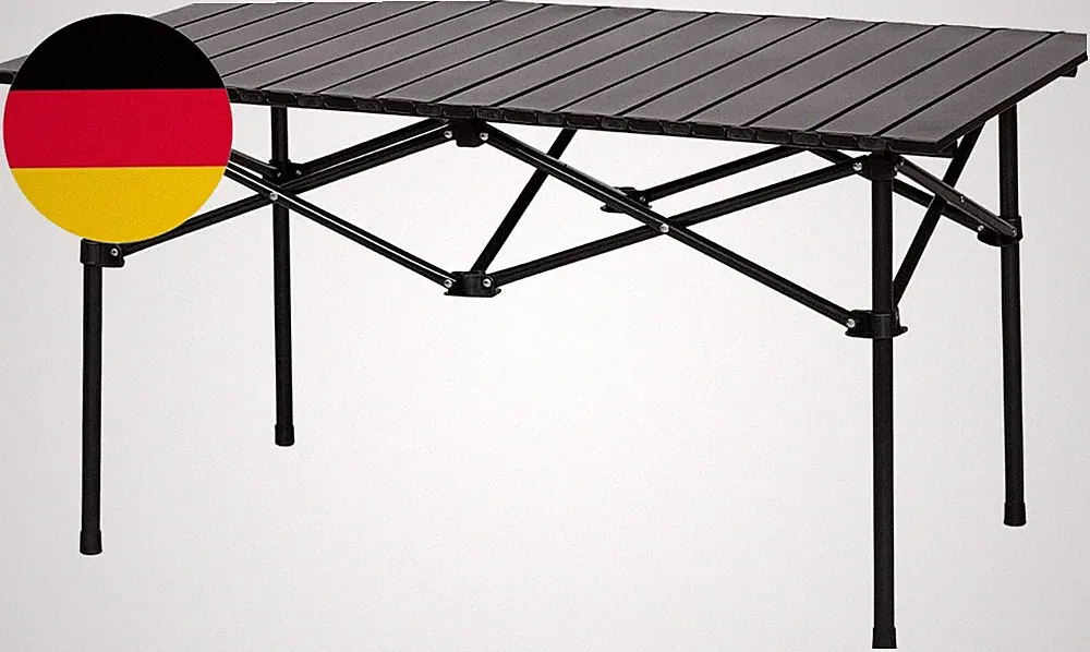Campingtisch Klappbar, Gartentisch Aus Eisen, Balkontisch Klapptisch Beistelltis