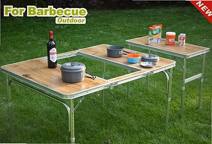 Campingtisch klappbar Outdoor Picknick Grilltisch Aluminium leicht - 24 Stunden Lieferung