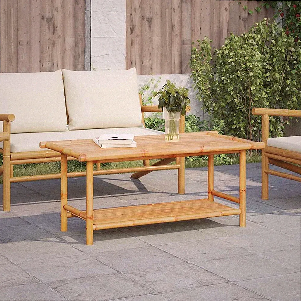 Couchtisch Beistelltisch Kaffeetisch Gartentisch Teetisch Tisch Bambus vidaXL