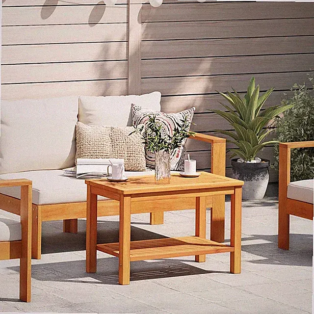 Couchtisch Gartentisch Beistelltisch Holztisch Kaffeetisch Balkontisch vidaXL