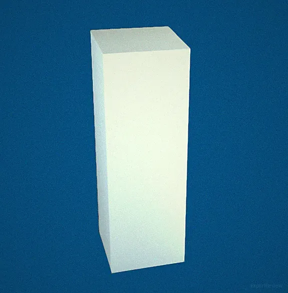 Dekopodest, Säule, Stele, Sockel, Dekotisch Weiss 30x30 Höhe 80cm