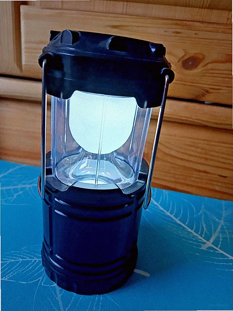 Design Lampe Art Deco Vintage Table Lamp Tisch Lampe Edel Camping 13 cm