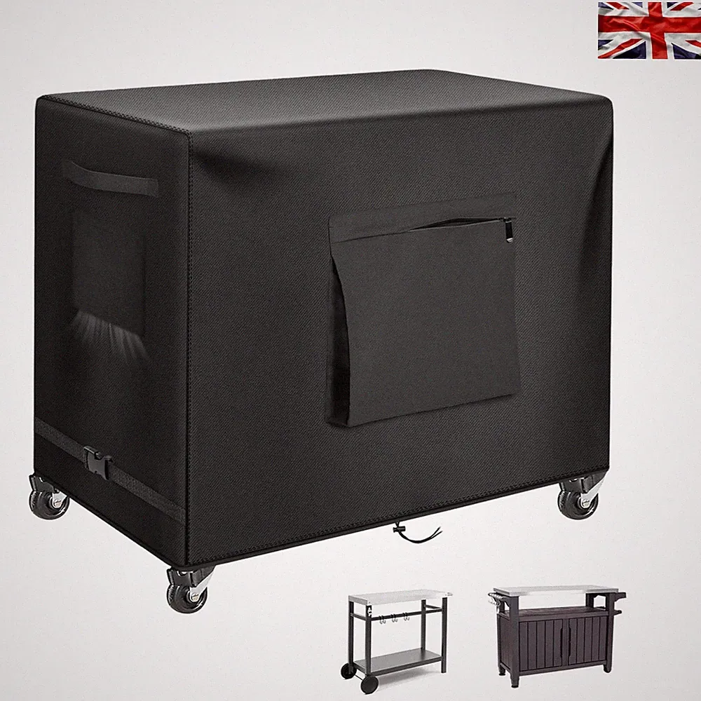 Elegante 52 Zoll Outdoor Wasserdichte Tischabdeckung | Keter Garten Grillwagen