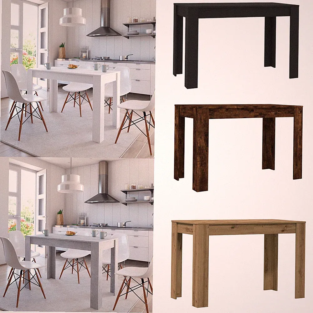 Esstisch Bistrotisch Gartentisch Bartisch Partytisch 120x60x76 cm Holzwerkstoff