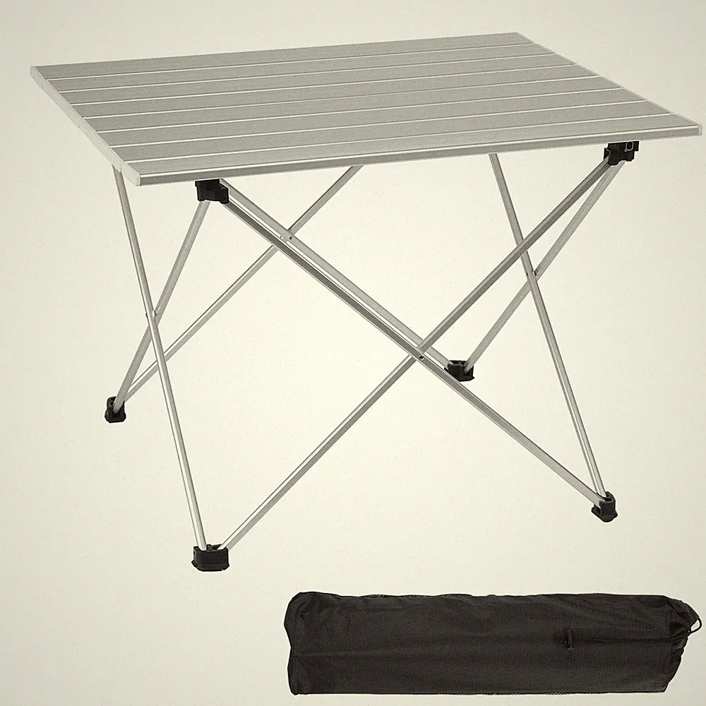 EUGAD Aluminium Campingtisch Gartentisch klappbarRolltisch Klapptisch Falttisch