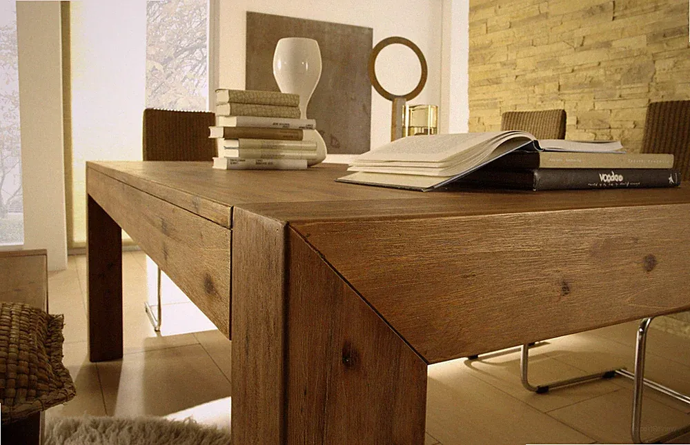 Florenz Esszimmertisch Esstisch Tisch Holztisch Akazie Massivholz Designertisch