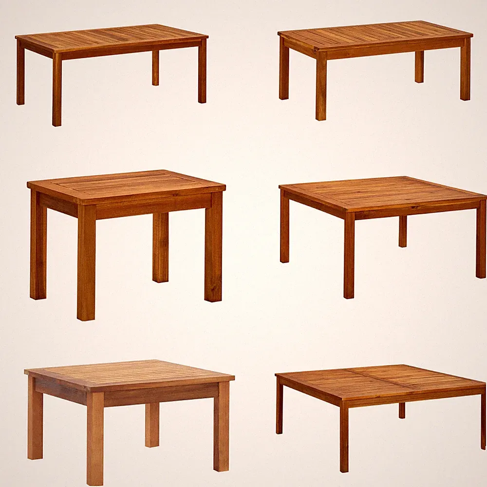 Garten Couchtisch Gartentisch Balkontisch Tisch Holztisch Flurtisch Sideboard