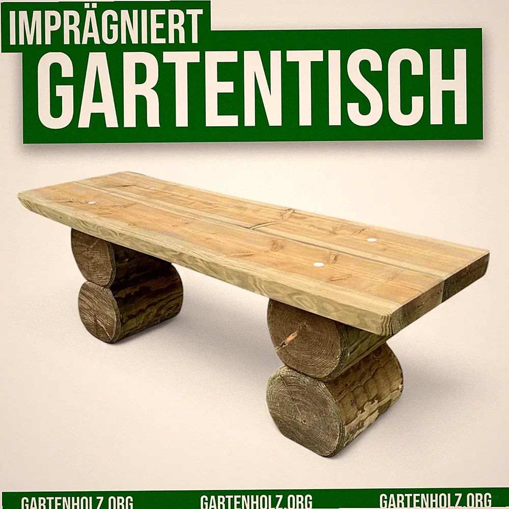 Garten Esstisch Gartentisch Garten Holztisch Tisch Balkon Massivholz Lärche KDI