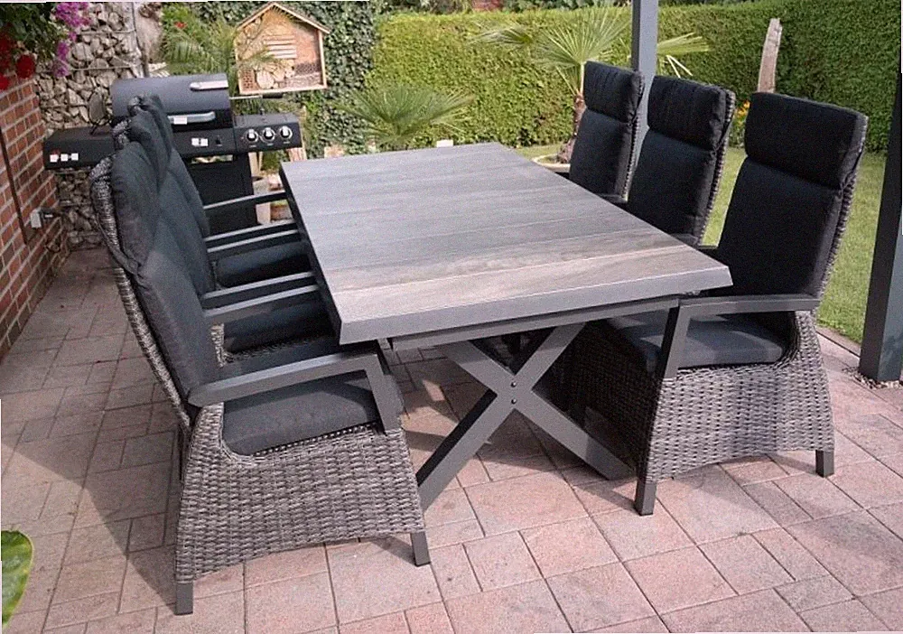 Gartensitzgruppe Polyrattansitzgruppe Gartengarnitur Gartenmöbel Set Sitzgruppe