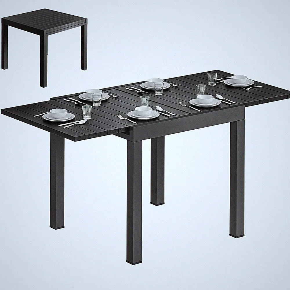 Pflegeleichter Gartentisch