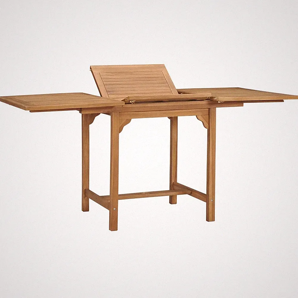 Gartentisch Ausziehbar Esstisch Holztisch Balkontisch Massivholz Teak vidaXL