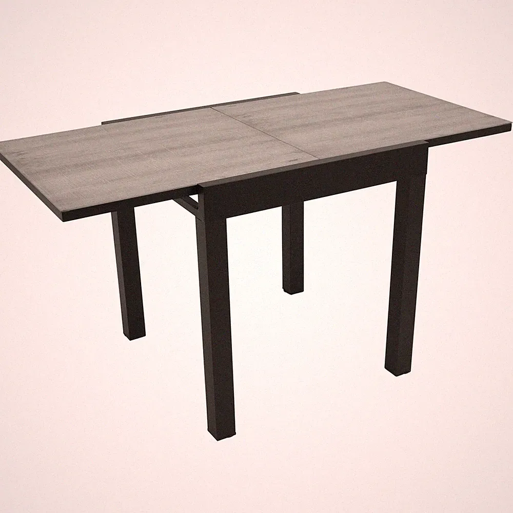 Gartentisch Ausziehtisch Balkontisch Glastisch FARO Alu Keramik,140x70cm, grau