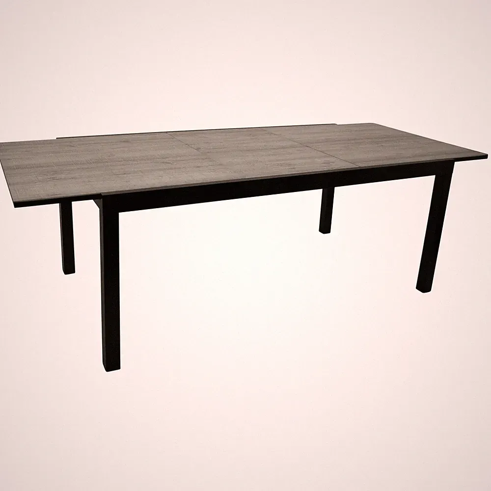 Gartentisch Ausziehtisch Gartenmöbel Tisch Glastisch FARO 240x100cm Keramikoptik