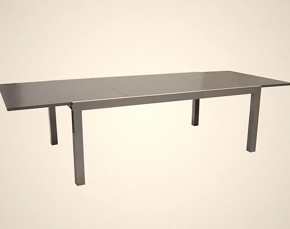 Gartentisch Ausziehtisch Gartenmöbel Tisch Glastisch MARINA Alu Glas 240x100cm