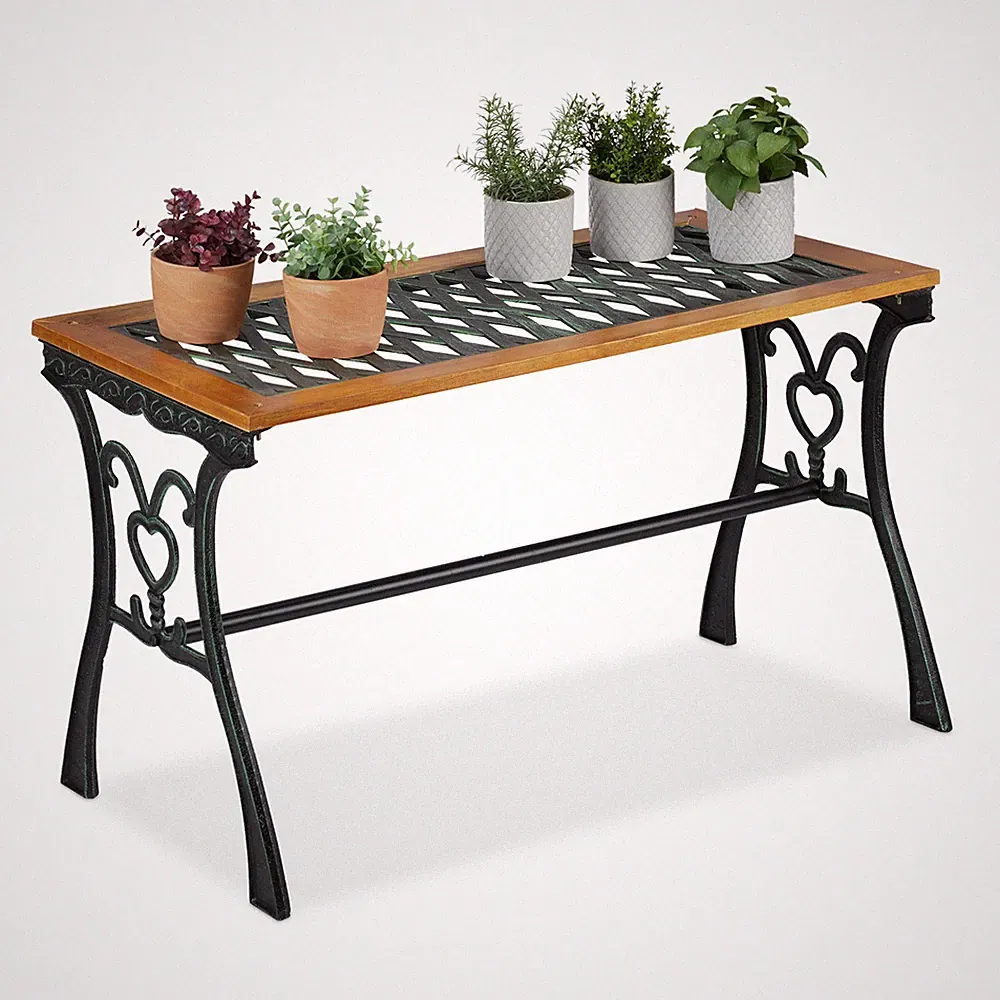 Gartentisch Balkon-Tisch Balkontisch wetterfest stabil Vintage-Tisch 20 kg