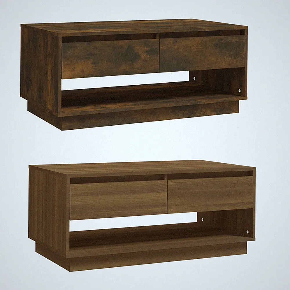 Gartentisch Balkontisch Couchtisch Kaffeetisch 102,5x55x44 cm Holzwerkstoff