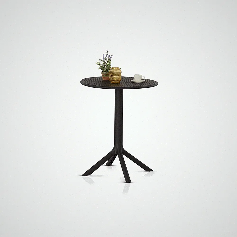Gartentisch Beistelltisch Balkontisch Bistrotisch robust 2 Personen Outdoor