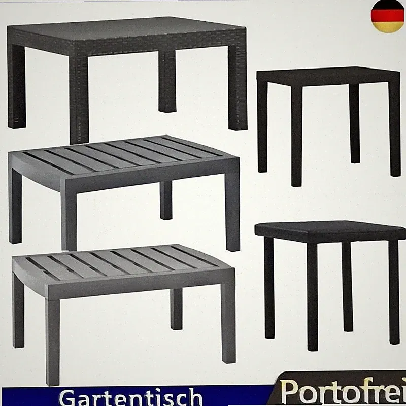 Gartentisch Beistelltisch Balkontisch Teetisch Esstisch Terrassentisch Outdoor