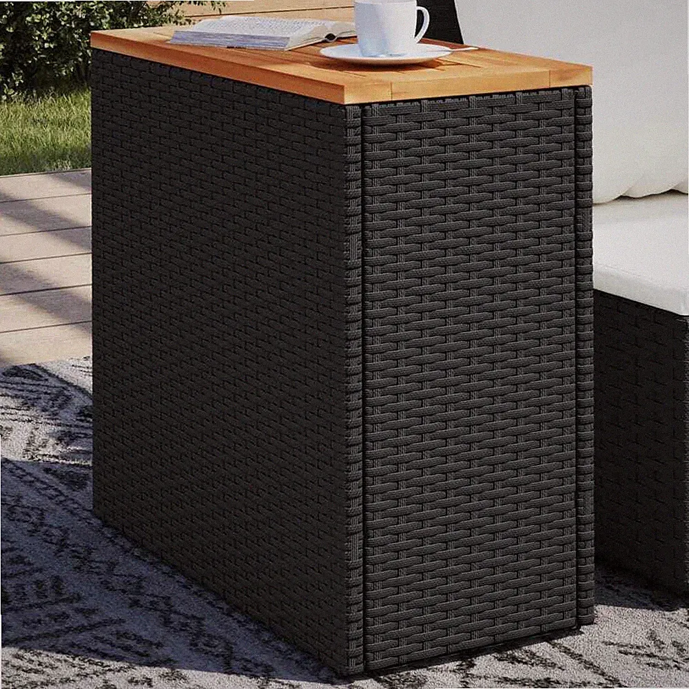 Gartentisch Beistelltisch Gartenmöbel Kaffeetisch Couchtisch Poly Rattan vidaXL
