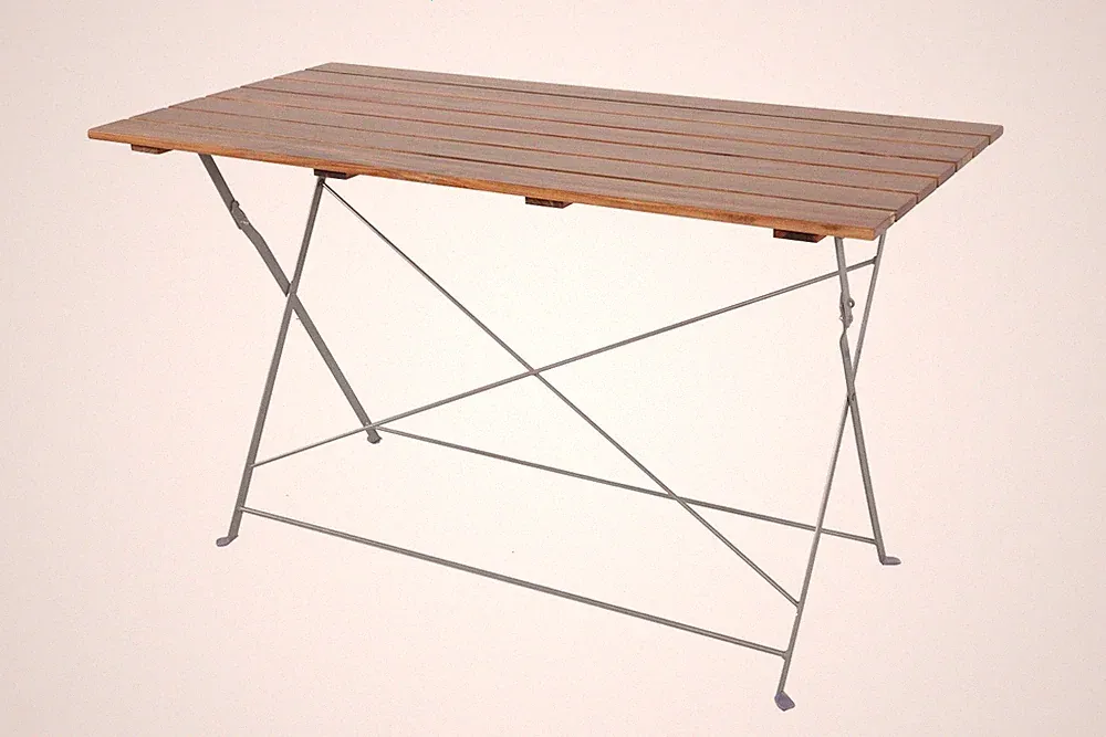Gartentisch Biergartentisch Balkon Gartenmöbel Akazienholz klappbar 120x60 cm