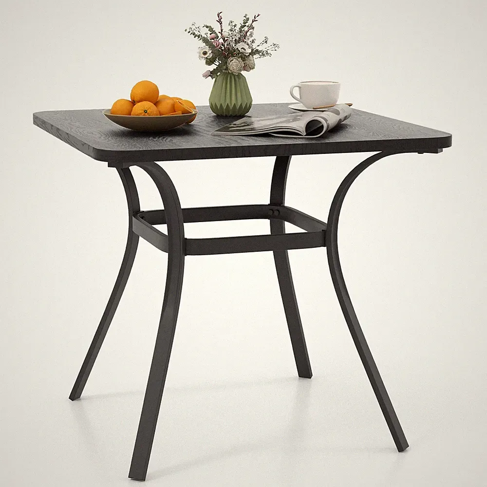 Gartentisch Bistrotisch Balkontisch Beistelltisch 80 x 80 x 73 cm