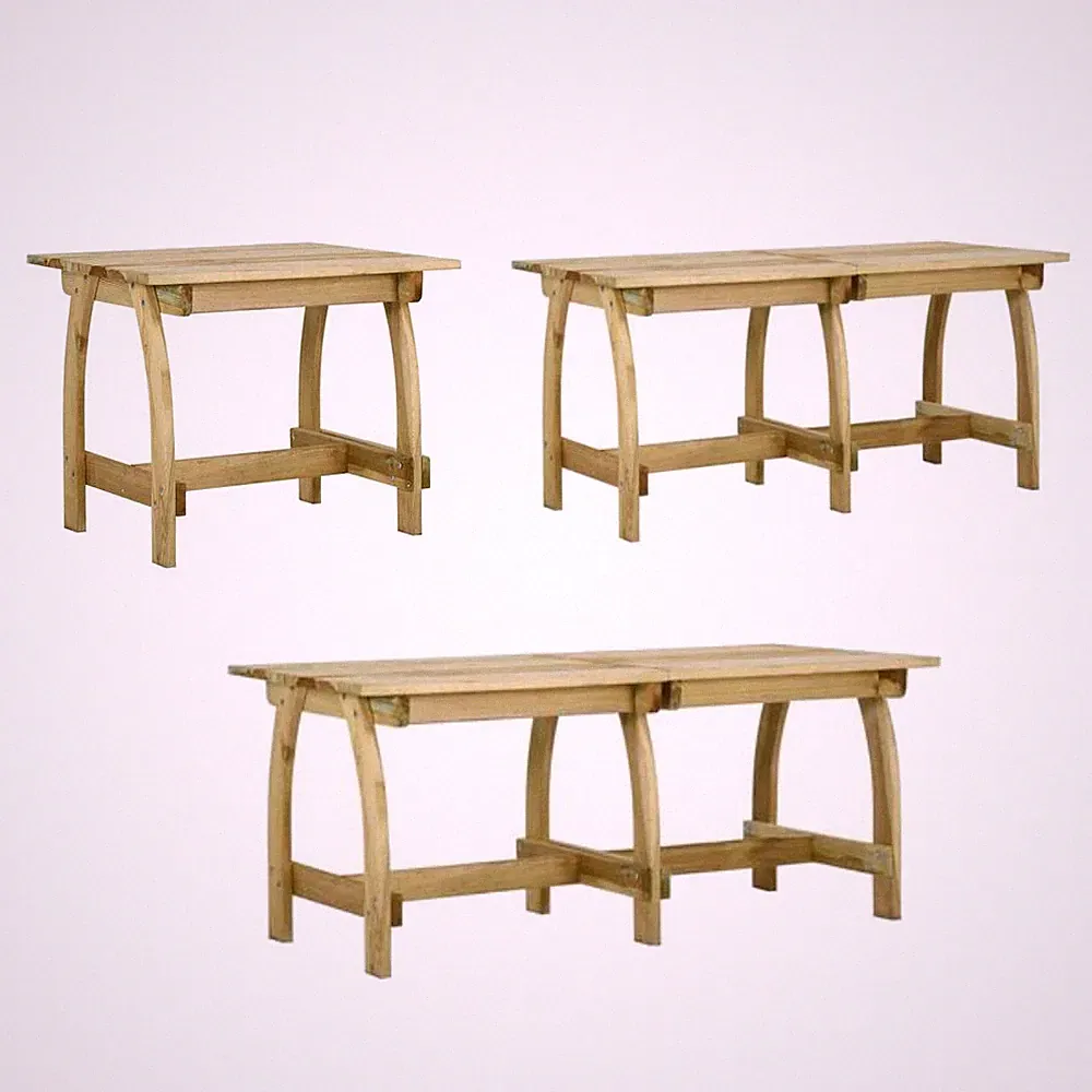 Gartentisch Couchtisch Beistelltisch Balkontisch Imprägniertes Kiefernholz