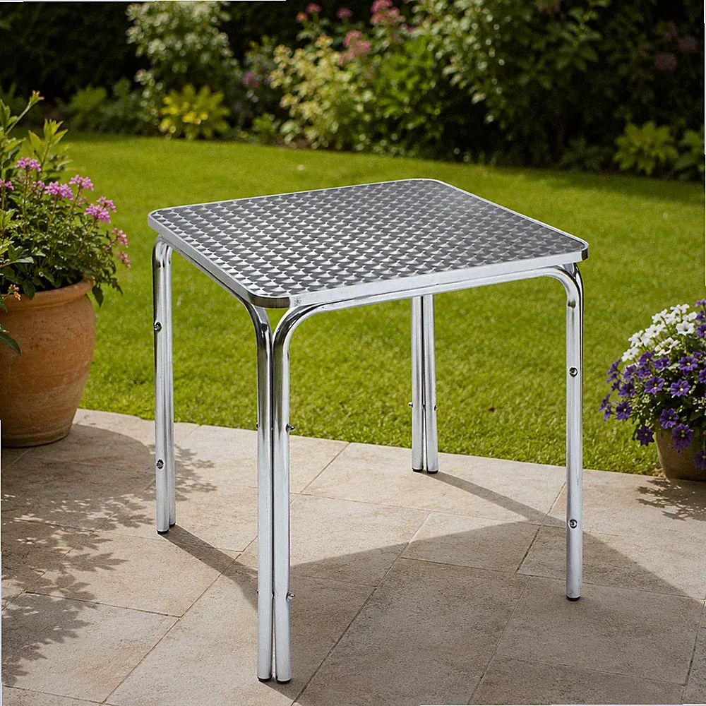 Gartentisch Edelstahl Bistrotisch Balkontisch Campingtisch Tisch