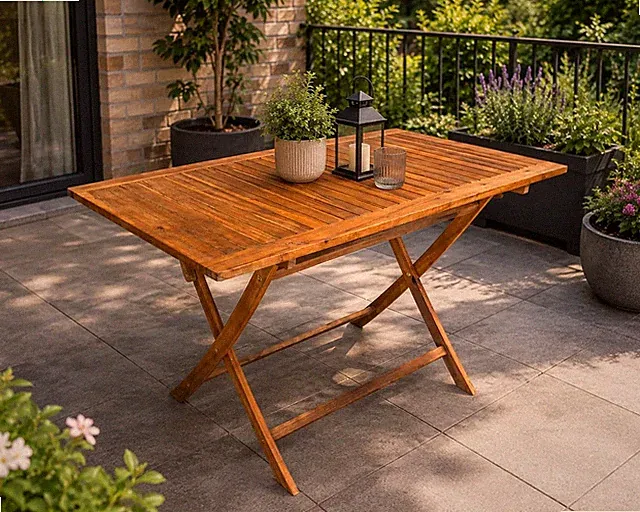 Gartentisch, Esstisch, Klapptisch, Tisch, Holztisch