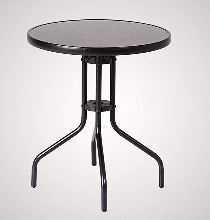 Gartentisch Glas Alu Aluminium Esstisch Glastisch Tisch Garten 60x70cm