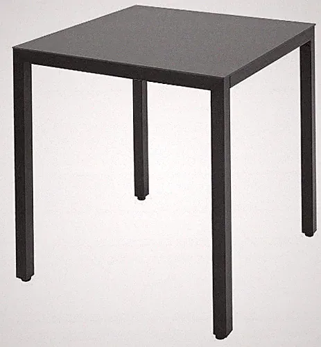 Gartentisch Glas Alu Aluminium Esstisch Glastisch Tisch Garten 70x70