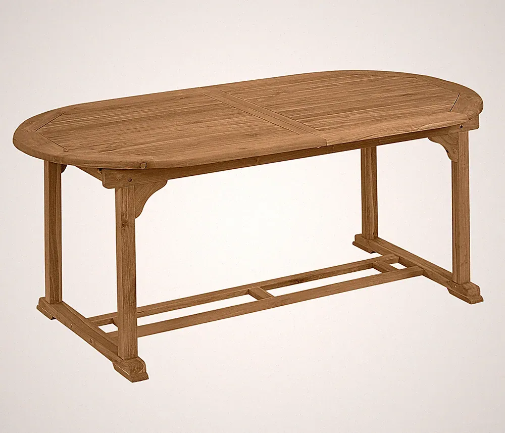 Gartentisch Havanna ausziehbar aus Teakholz ca. 180/240 x 77 x 90 cm, Dehner