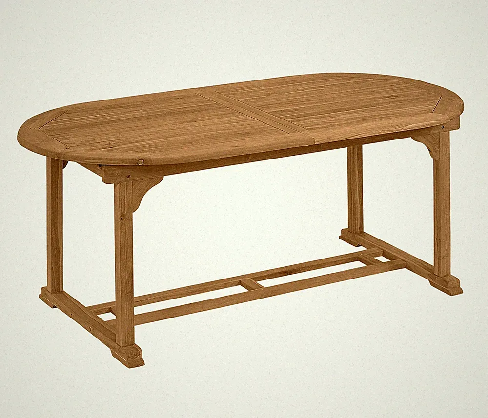 Gartentisch Havanna ausziehbar aus Teakholz ca. 180/240 x 77 x 90 cm, Dehner